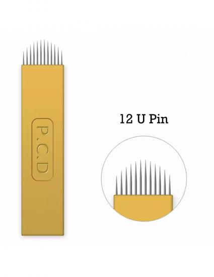 12U Pin Microblading İğnesi Pcd 12 U Blades