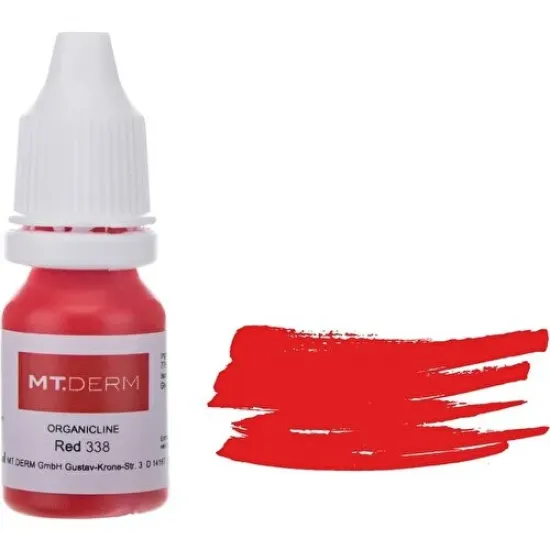 M.T Derm Kalıcı Makyaj Dudak Pigmet Boyası Red 338