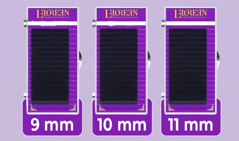 Loreen Professional 3lü İpek Kirpik Set 0.07 C Kıvrım 9-10-11mm 