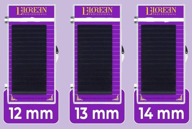 Loreen Professional 3lü İpek Kirpik Set 0.07 C Kıvrım 12-13-14mm