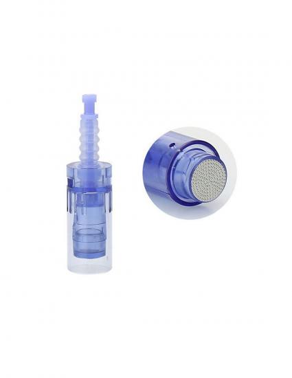 Nano Başlık Dr Pen A6 Dermapen İğnesi - Mavi Kartuşlu Soketli İğnesi