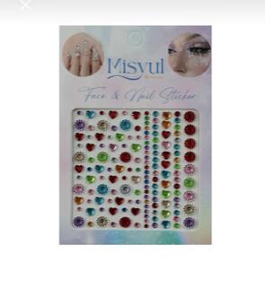 Tırnak Süsleme Ve Makyaj Taşı, Yüz Ve Vücut Süsleme Sticker Kristal Taşlar