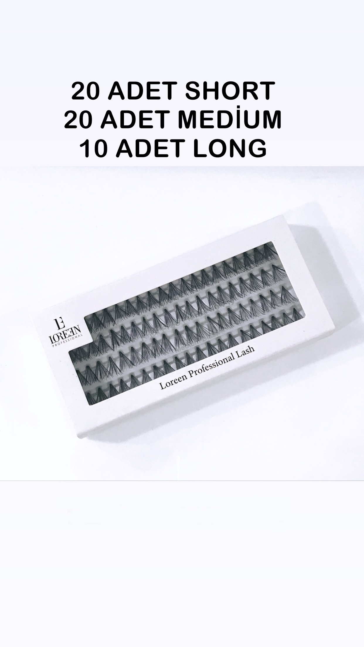 Loreen%20Professional%2010%20Ply%20Knot%20Free%20Düğümsüz%20Tekli%20Kirpik%2050%20Adet