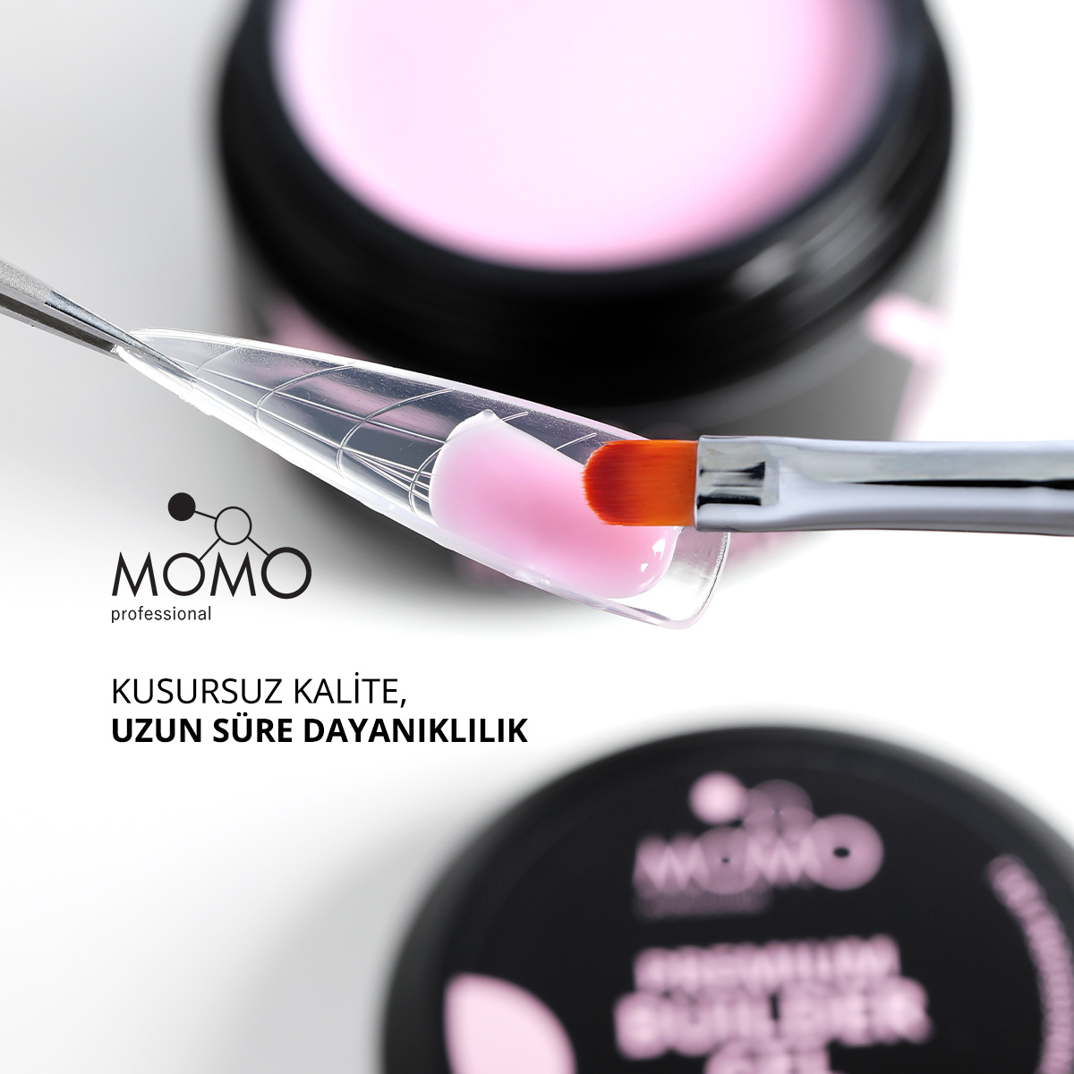 Momo%20Professional%20Premium%20Protez%20Tırnak%20Jeli%2006,%20Pembe,%2035%20gr