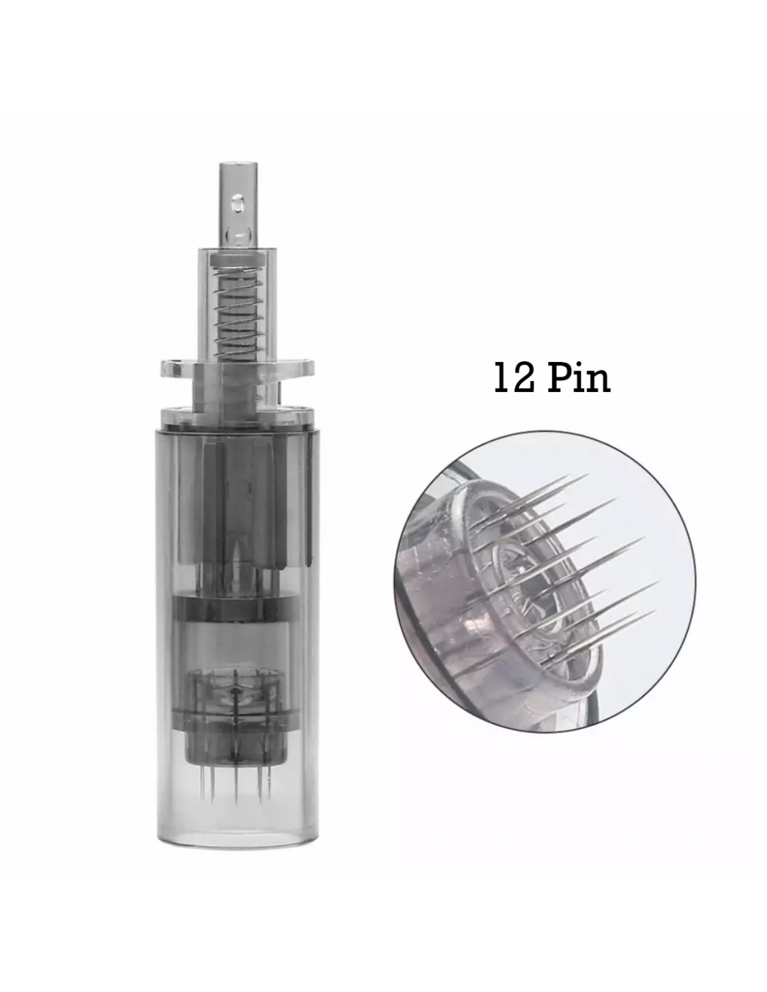 12%20PİN%20Başlık%20DR%20Pen%20A7%20Kapaklı%20Dermapen%20İğnesi%20-%20Gri%20Bayonet%20Titanyum%20İğnesi