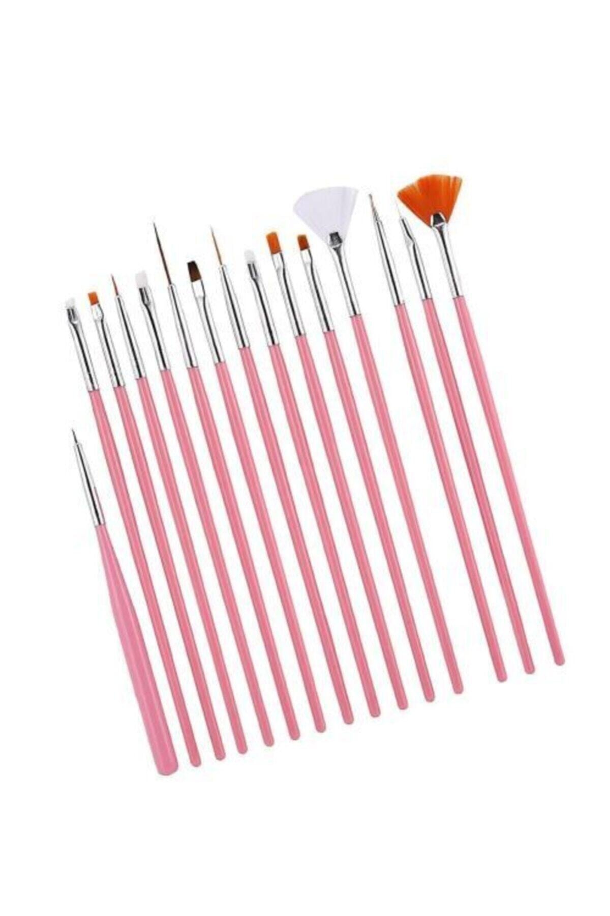 Nail%20Art%20Tırnak%2015’li%20Süsleme%20Fırça%20Seti