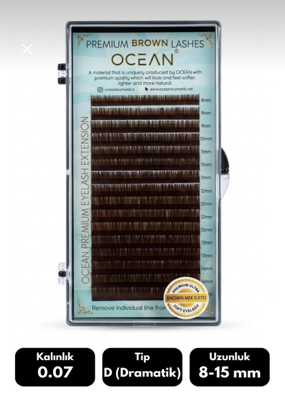 Ocean%20Classic%20Kahve%20Renk%20İpek%20Kirpik%200.07%20D%20Mix