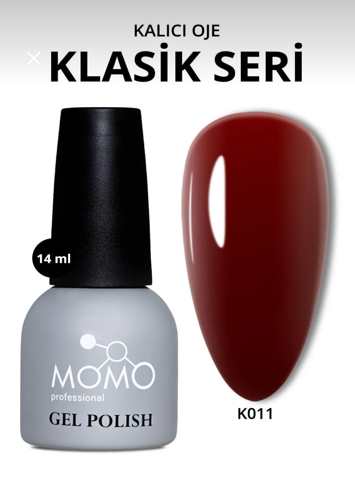 Momo%20Professional%20Kalıcı%20Oje%20Vişne%20Bordo%20K011%2014ml