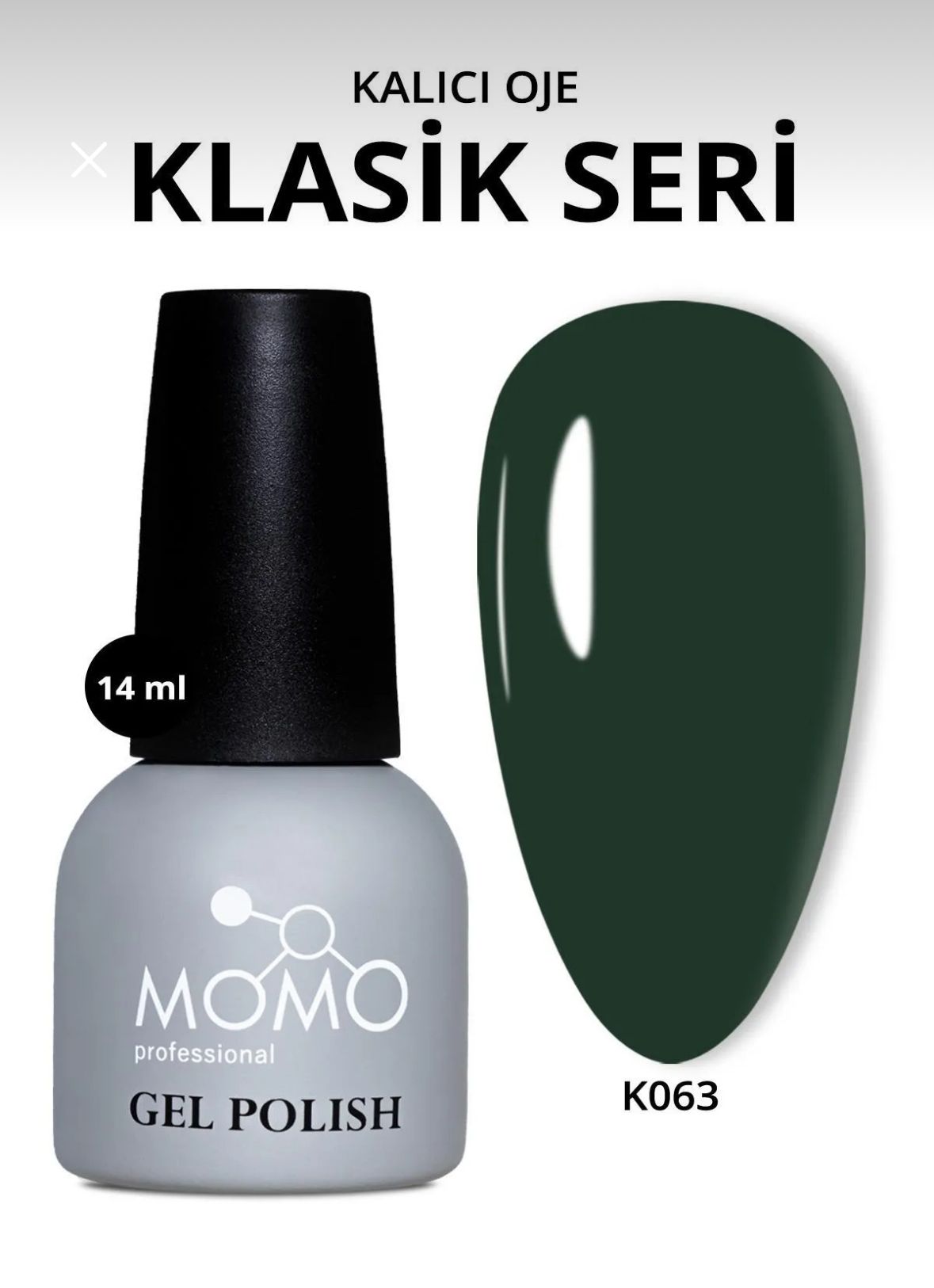 Momo%20Professional%20Kalıcı%20Oje%20Koyu%20Çam%20Yeşili%20K063%2014ml
