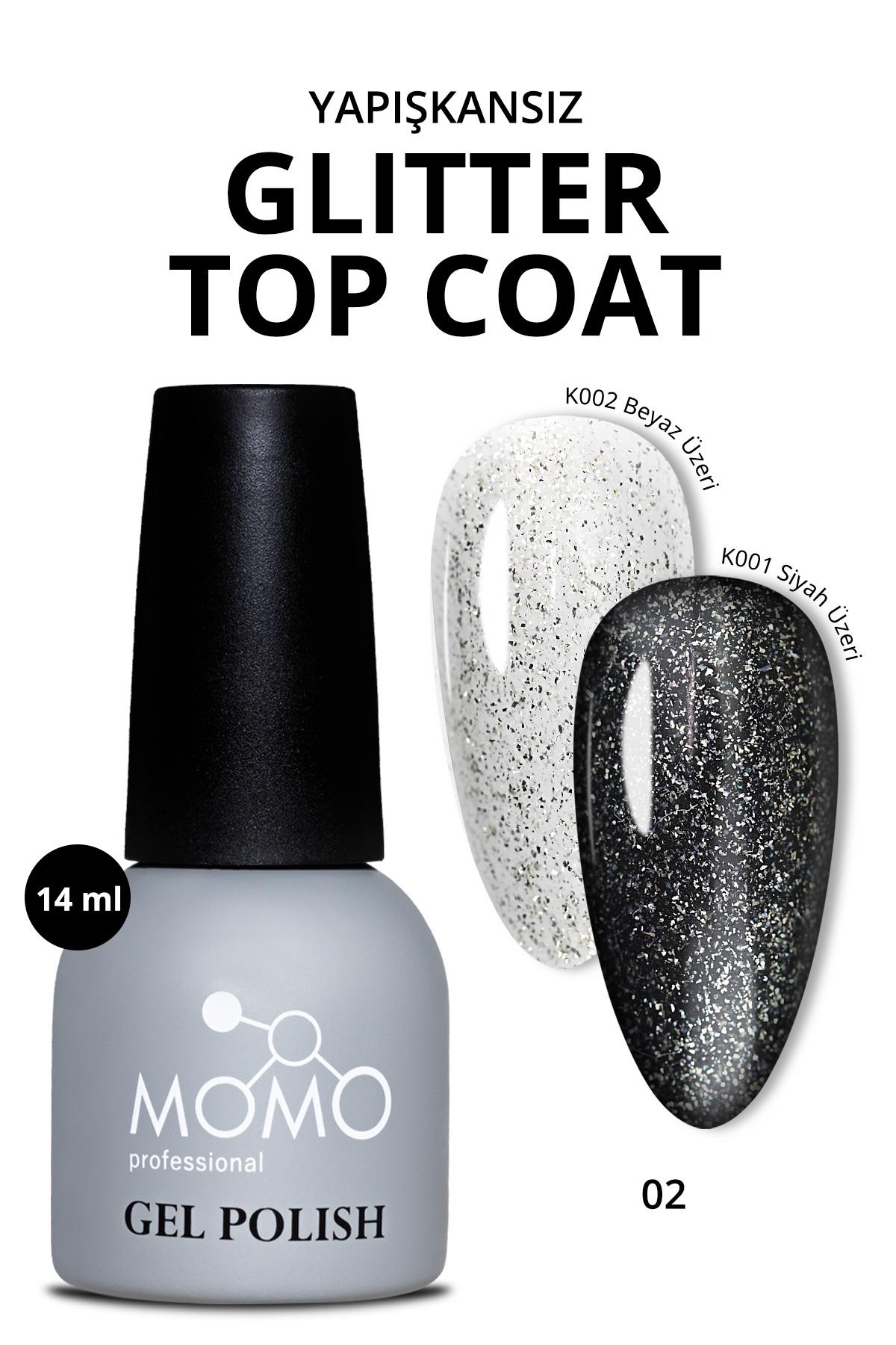 Momo%20Professional%20Glitter%20Top%20Coat%20%20Gümüş%20Büyük%20Simli%20%2014%20ml