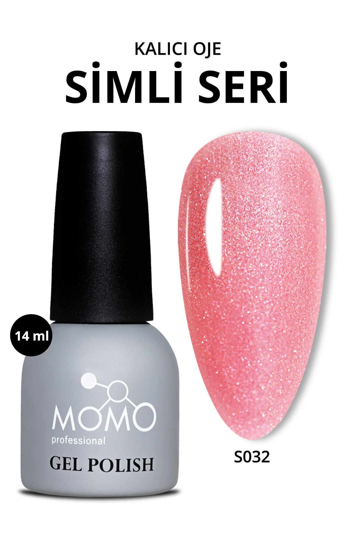 Momo%20Professional%20Simli%20Karanfil%20Pembesi%20Kalıcı%20Oje%2014%20ml
