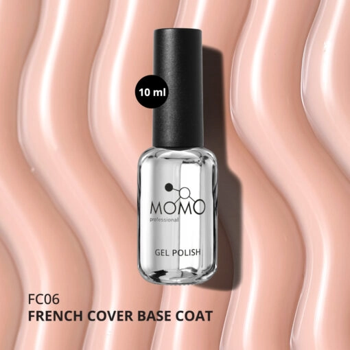 Momo%20Professional%20French%20Cover%20Rubber%20Base%20Coat%20FC06,%20Açık%20Bej,%2010%20ml