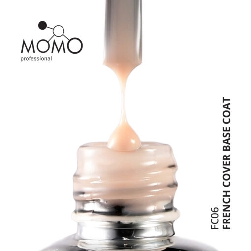 Momo%20Professional%20French%20Cover%20Rubber%20Base%20Coat%20FC06,%20Açık%20Bej,%2010%20ml