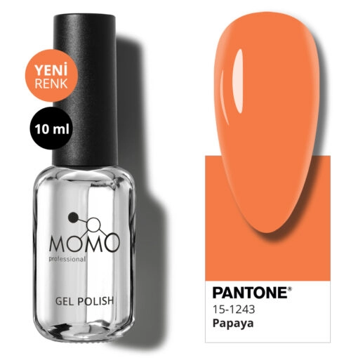 Momo%20Professional%20Kalıcı%20Oje%20Pantone%20Papaya%2010ml