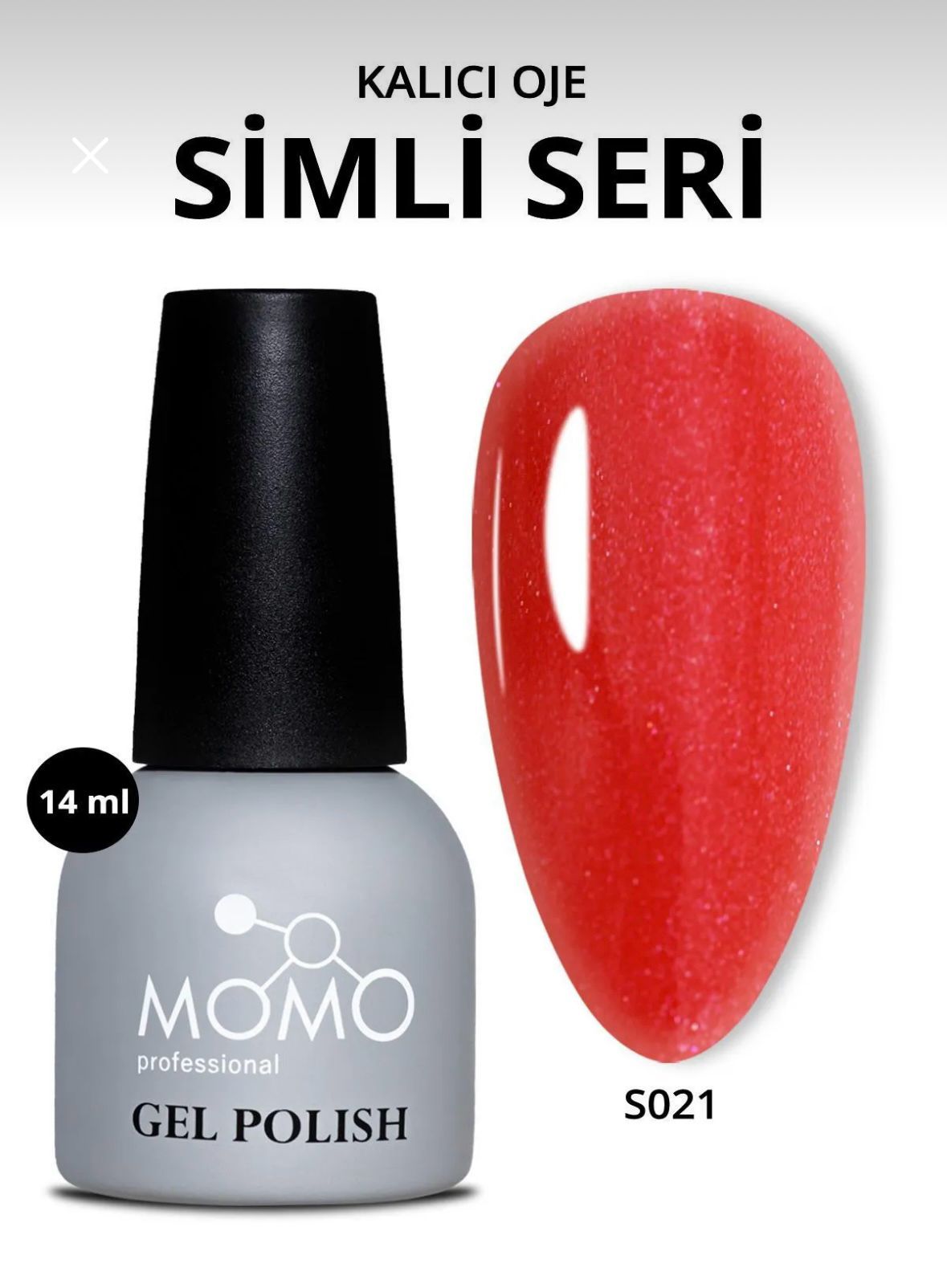 Momo%20Professional%20Simli%20Işıltılı%20Açık%20Kırmızı%20Kalıcı%20Oje%2014%20ml