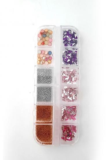 Nail Art Tırnak Süsleme Taş Seti