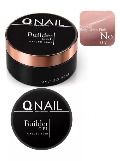 Q Nail Professional Builder Jel No :07 50 ml
