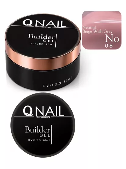 Q Nail Professional Builder Jel No :08 50 ml