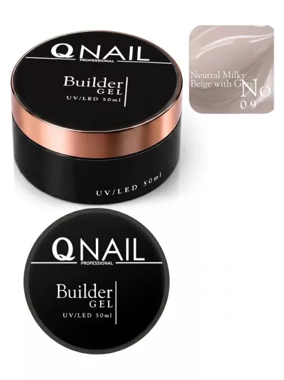 Q Nail Professional Builder Jel No :09 50 ml