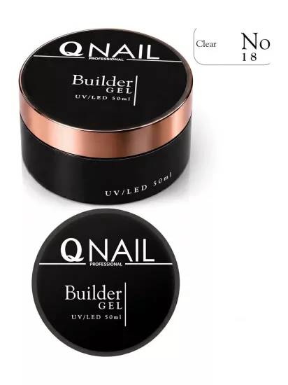 Q Nail Professional Builder Jel No :18 50 ml