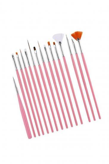Nail Art Tırnak 15’li Süsleme Fırça Seti