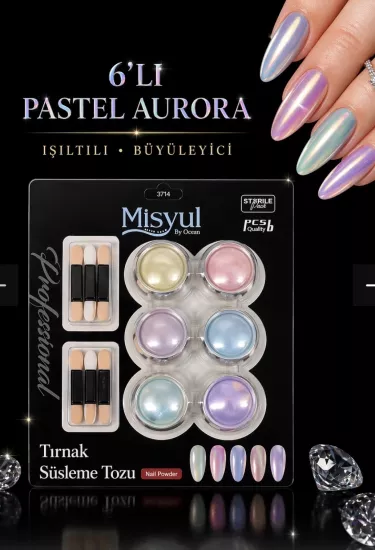 Pastel Aurora Tozu Seti 