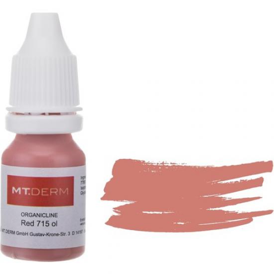 M.T Derm Kalıcı Makyaj Dudak Pigmet Boyası Red 715