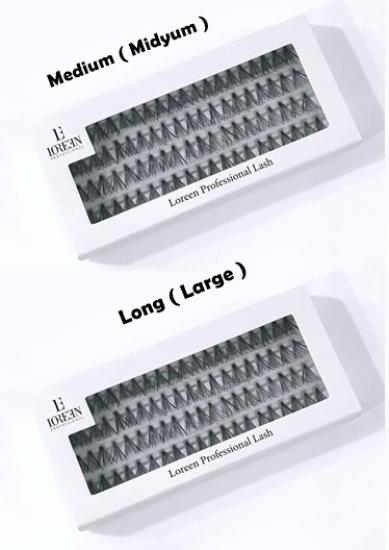 Loreen Professional 10 Ply Knot Free Kirpik 