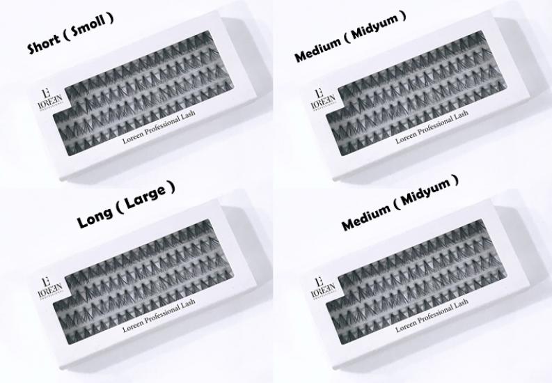 Loreen Professional 10 Ply Knot Free Tekli Kirpik 