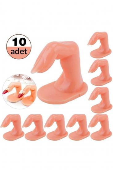 Protez Tırnak Eğitim Parmağı 10’lu
