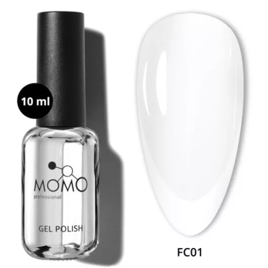 French Cover Rubber Base Coat Rakı Beyazı, 10 ml