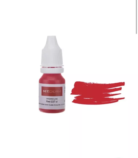 M.T Derm Kalıcı Makyaj Dudak Pigmet Boyası Red 337