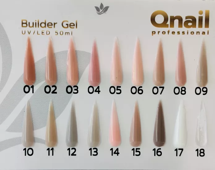 Q Nail Professional Builder Jel No :16 50 ml