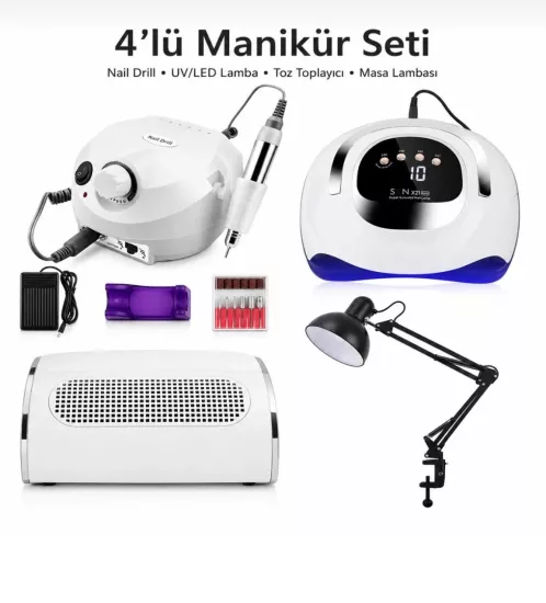 Professional 4’lü Manikür Seti