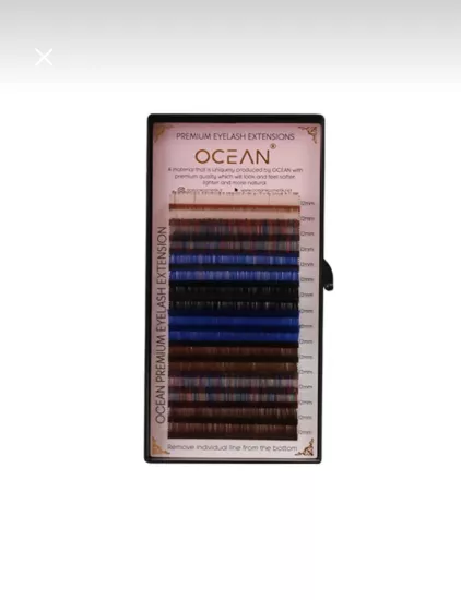 Ocean Classic Renkli İpek Kirpik 0.07 D Mix