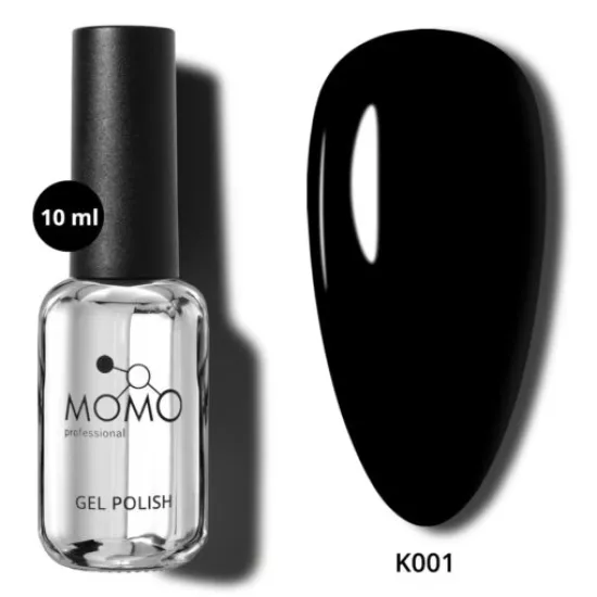 Momo Professional Kalıcı Oje Siyah K001 10ml