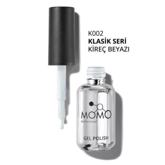 Momo Professional Kalıcı Oje Kireç Beyazı K002 