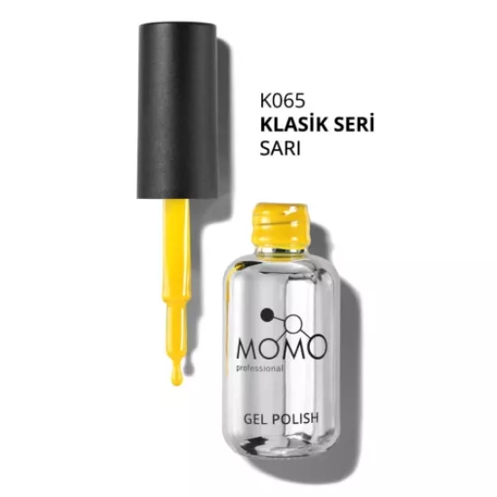 Momo Professional Kalıcı Oje Sarı K065 10ml