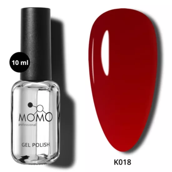 Momo Professional Kalıcı Oje Yarı Şeffaf Kırmızı