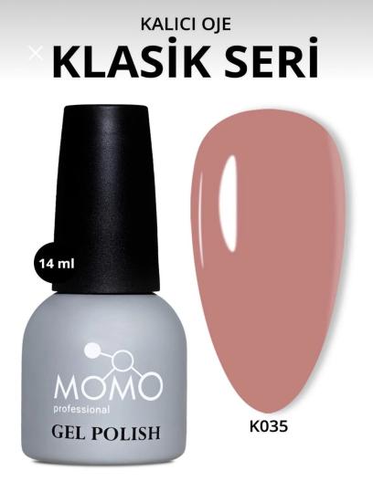 Momo Professional Kalıcı Oje Gül Kurusu K035 14ml