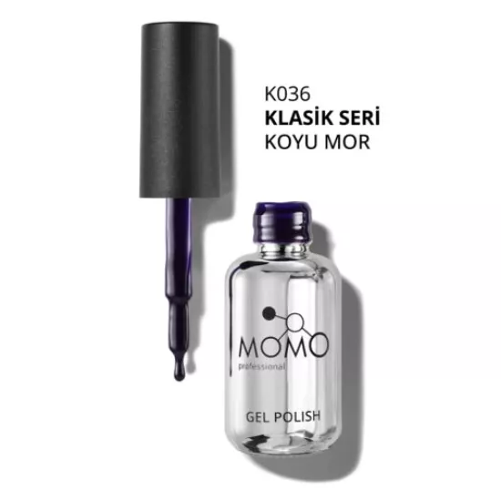 Momo Professional Kalıcı Oje Koyu Mor K036 10ml