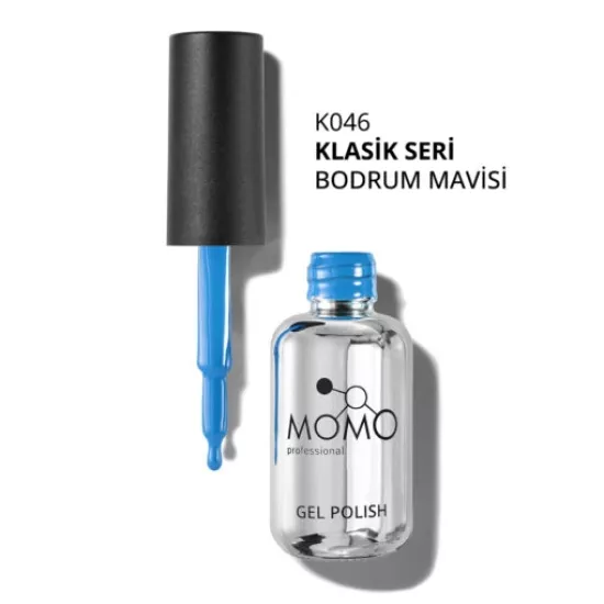 Momo Professional Kalıcı Oje Bodrum Mavi K046 14ml