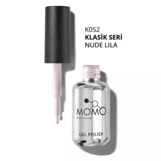 Momo Professional Kalıcı Oje Nude Lila K052 10ml