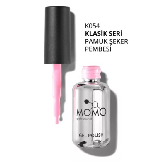 Momo Professional Kalıcı Oje Pamuk Şeker Pembe K054