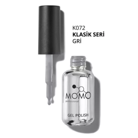 Momo Professional Kalıcı Oje Gri K072 10ml
