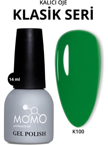 Momo Professional Kalıcı Oje Zümrüt Yeşili K100 