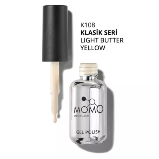 Momo Professional Kalıcı Oje Light Butter Yellow
