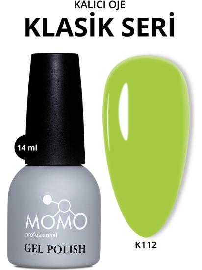 Momo Professional Kalıcı Oje Fıstık Yeşil K112 