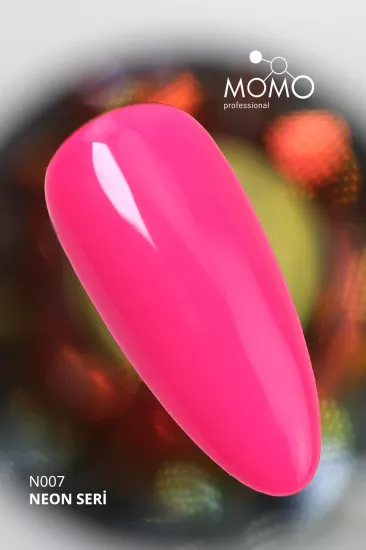 Momo Professional Kalıcı Oje N007 Neon Barbi Pembe