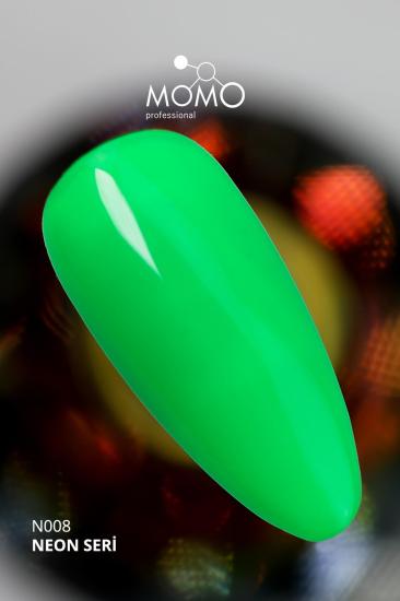 Momo Professional Kalıcı Oje N008 Neon Çimen Yeşili